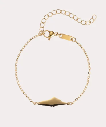 Palestine Map Bracelet