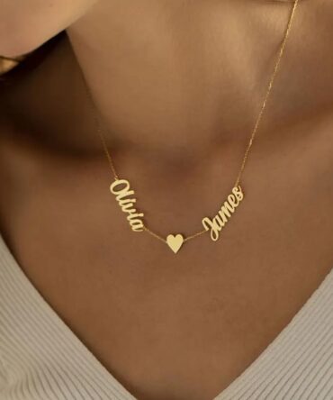 Personalized Couple Name necklace