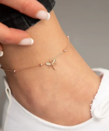 Dragonfly Anklet