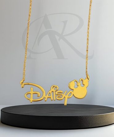 Custom Mickey \ Minnie  name pendant