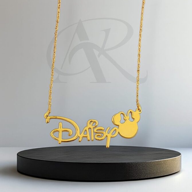 Custom Mickey \ Minnie  name pendant