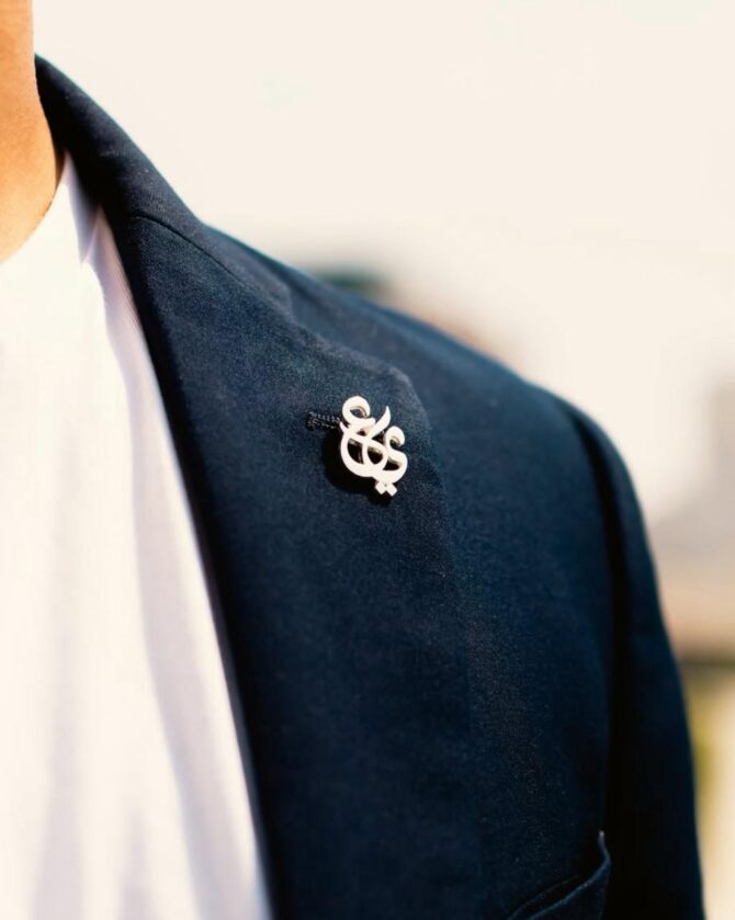 Custom Initial Cuff links - Image 6