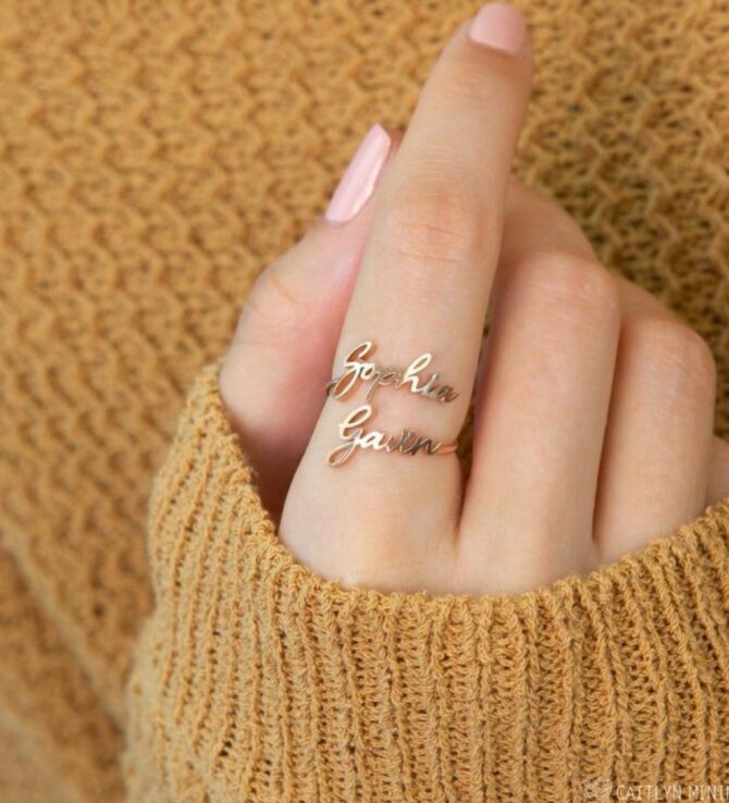 Custom Name Ring - Image 3